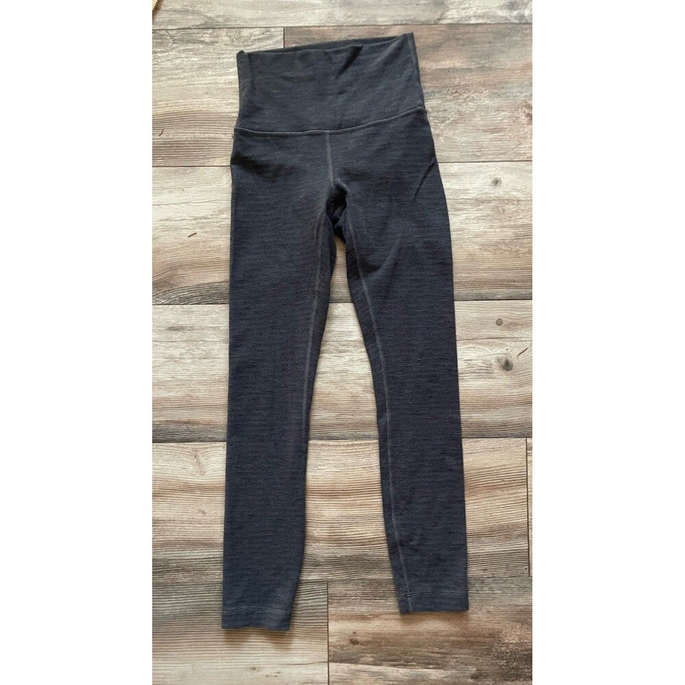 Lululemon Align High Rise Women's Leggings, Size 2 Gray 23" Inseam